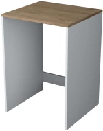 Έπιπλο Πλυντηρίου 893RAN3303 65x60x91,8cm Walnut-White Μοριοσανίδα, Μελαμίνη