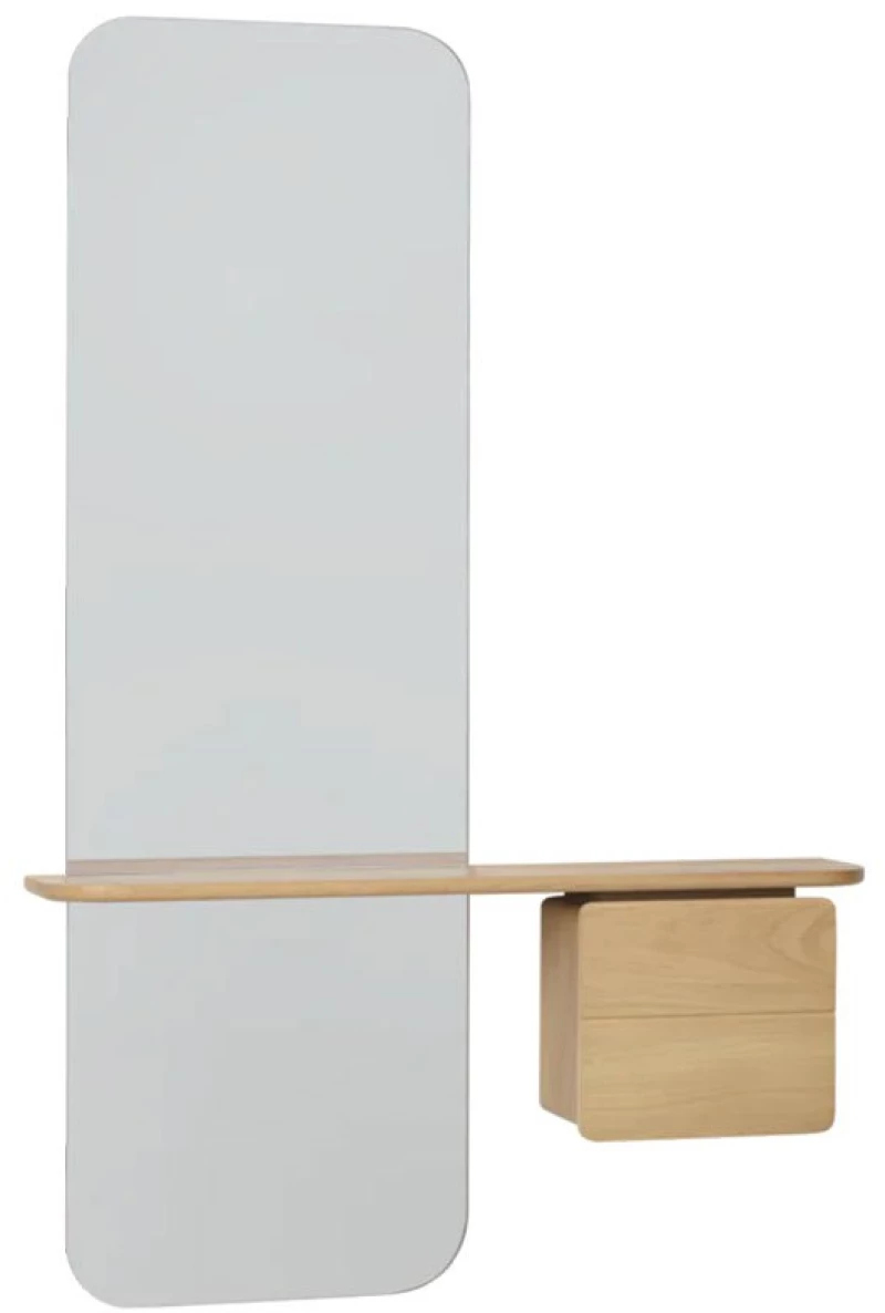Καθρέπτης Τοίχου One More Look 5620C5620-11 78x15x118cm Oak Solid Oak Umage