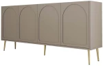 Μπουφές Lyon 845HCT5529 180x35x80cm Mocha Μοριοσανίδα, Μελαμίνη