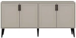 Μπουφές Prime 506MNR1322 180x45x81cm Sand Μοριοσανίδα,Ξύλο