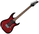 Ibanez GRX70QA-TRB Transparent Red Burst