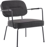 LIBERTA PRISLEY ΠΟΛΥΘΡΟΝΑ ΜΑΥΡΟ 73x66x78