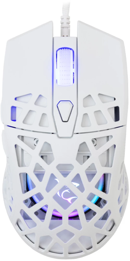 WHITE SHARK RGB GAMING MOUSE GM-5018 WHITE
