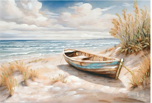 Πίνακας σε καμβά Boato Ι Inart 100x3x70εκ