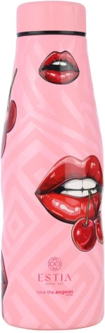 ΘΕΡΜΟΣ TRAVEL FLASK SAVE THE AEGEAN 500ml BLUSH POP 01-31657
