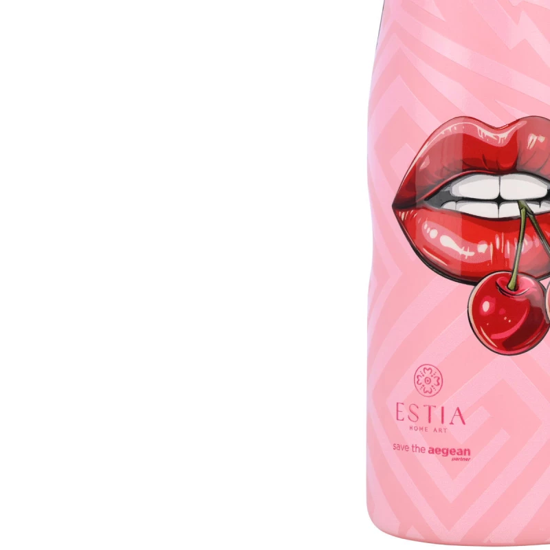 ΘΕΡΜΟΣ TRAVEL FLASK SAVE THE AEGEAN 500ml BLUSH POP 01-31657