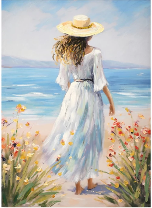 Πίνακας σε καμβά Avra Inart 60x3x90εκ