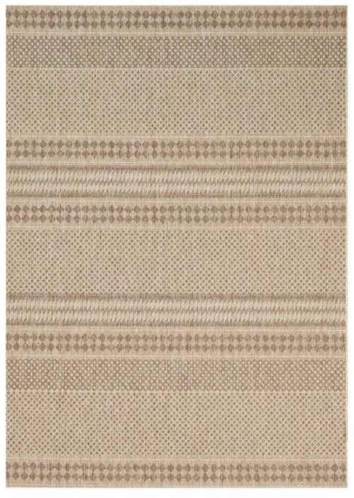 ΧΑΛΙ ETHNIK  202668C BROWN/CARAMEL BEIGE - 200X285  NewPlan