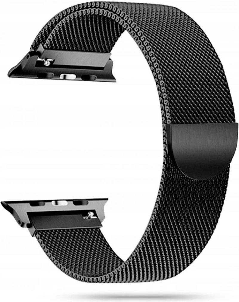 Λουράκι MilaneseBand TECH PROTECT για Apple Watch 38 / 40 / 41 / 42 mm - Μαύρο