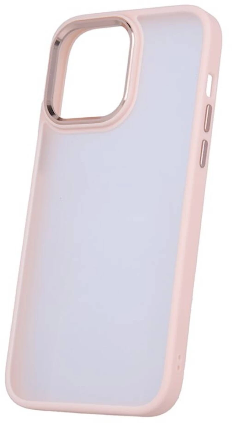 Σκληρή Θήκη Satin Matt για Xiaomi Redmi Note 13 4G - Ροζ Πλαίσιο