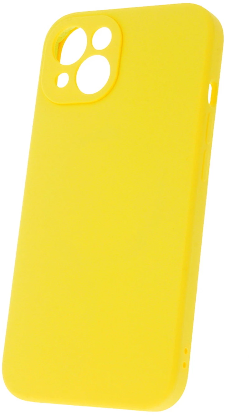 Θήκη TPU Σιλικόνης Mag Invisible για iPhone 15 Plus - Κίτρινο