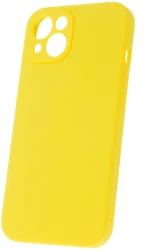 Θήκη TPU Σιλικόνης Mag Invisible για iPhone 15 Plus - Κίτρινο