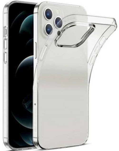 Θήκη TPU Σιλικόνης 1mm για iPhone 14 Pro Max - Διάφανη