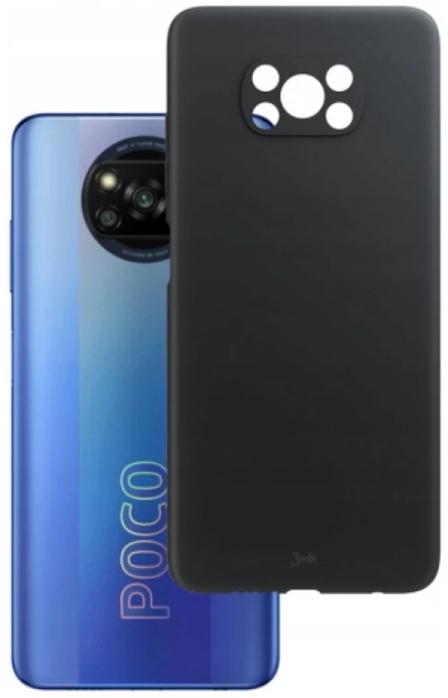 Θήκη TPU Σιλικόνης 3mK για Xiaomi Poco X3 NFC / Poco X3 Pro - Μαύρο