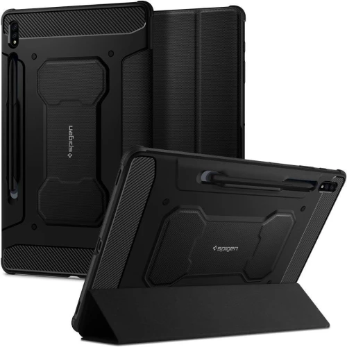 Θήκη SPIGEN Rugged Armor Pro για Samsung Galaxy Tab S7 T870/T875 / Tab S8 X700/X706 - Μαύρο