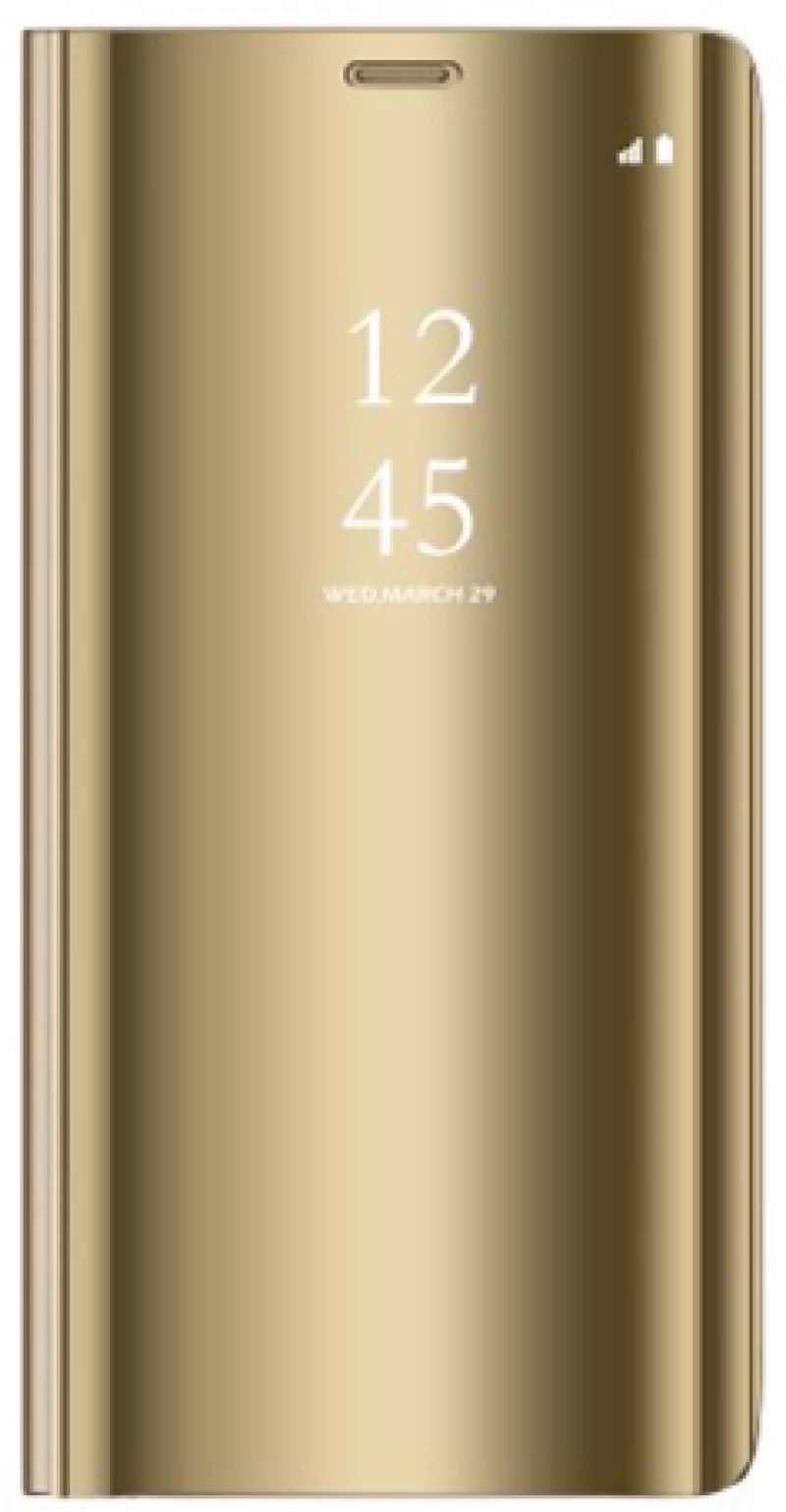 Θήκη Book Style Clear View για Samsung S20 Plus - Χρυσή