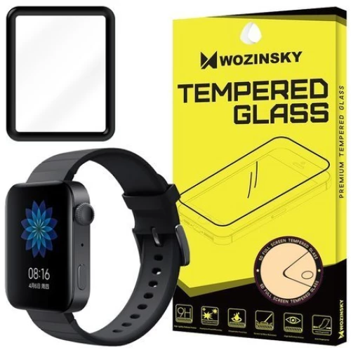 Full Glue WOZINSKY Tempered Glass για Xiaomi Watch - Μαύρο Πλαίσιο