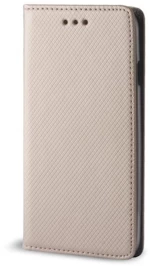 Υφασμάτινη Μαγνητική Θήκη Book Style για Galaxy A3 2017 - Χρυσή