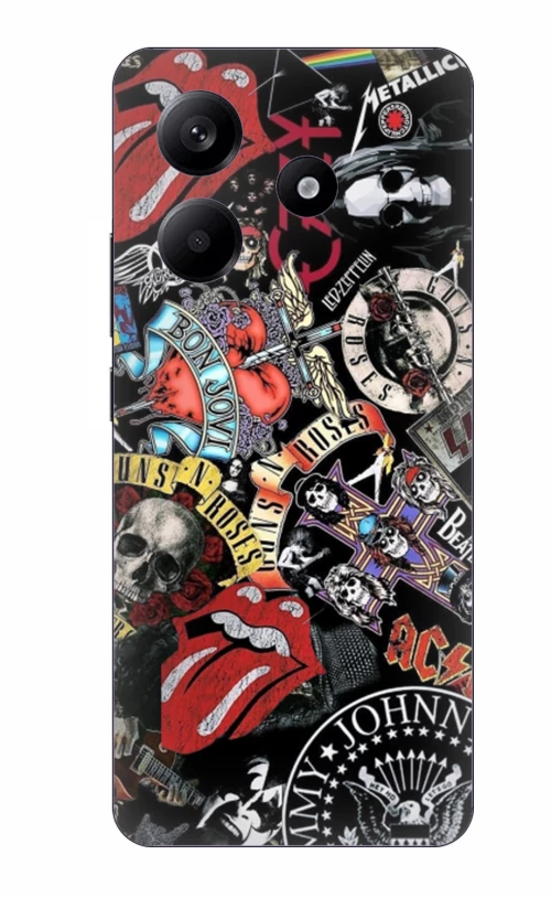 Rock Bands Case θήκη για Xiaomi Redmi Note 14 5G