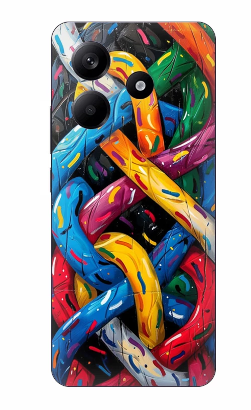 Colorful Threads Case θήκη για Xiaomi Redmi Note 14 5G