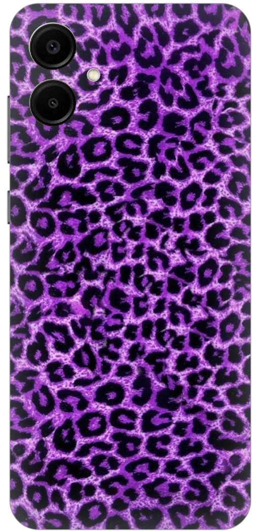 Animal Print Leopard Purple Case θήκη για Samsung Galaxy A06 4G
