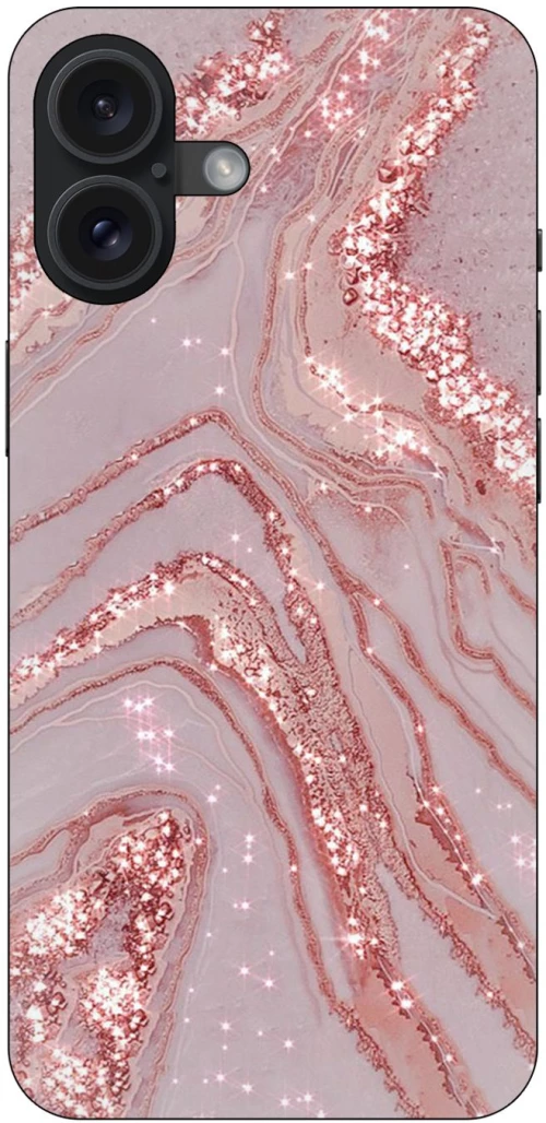 Marble Pink Θήκη για iPhone 16 Plus