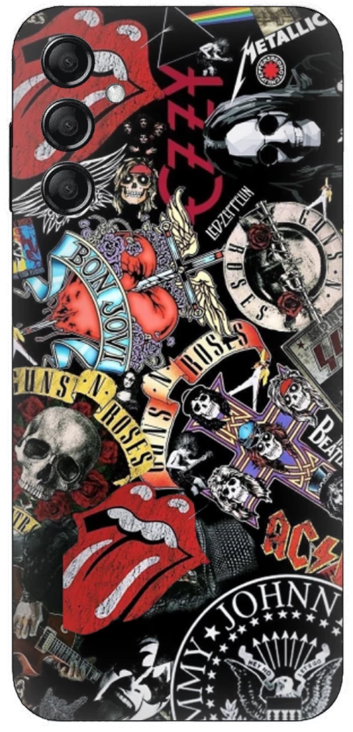 Rock Bands Θήκη για Samsung Galaxy A25 5G