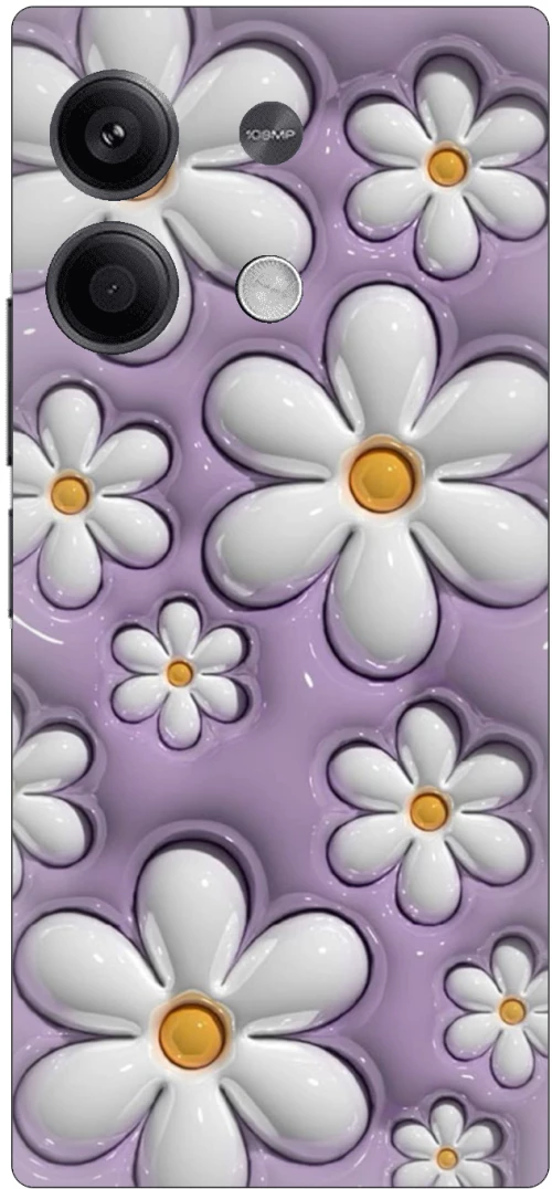 Flowers in Purple Θήκη για Xiaomi Redmi Note 13 Pro 5G