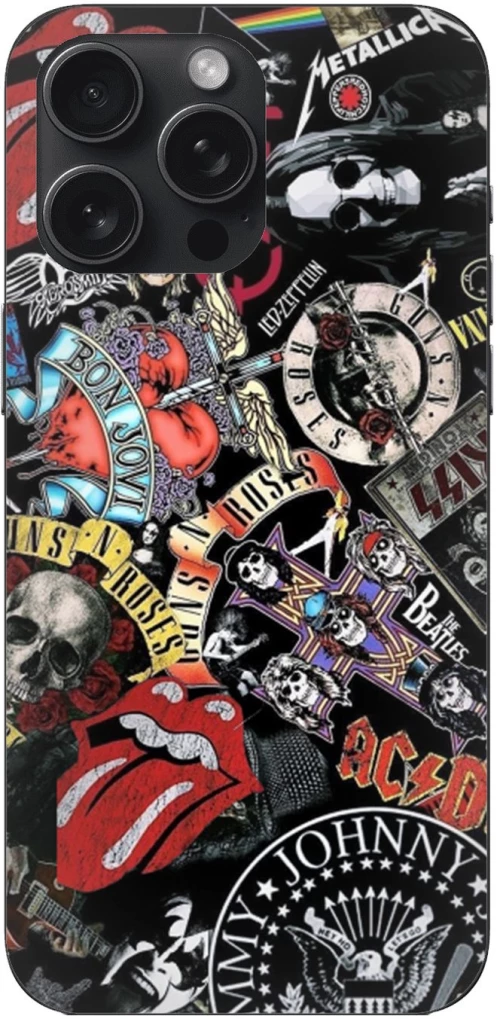 Rock Bands Θήκη για iPhone 16 Pro Max