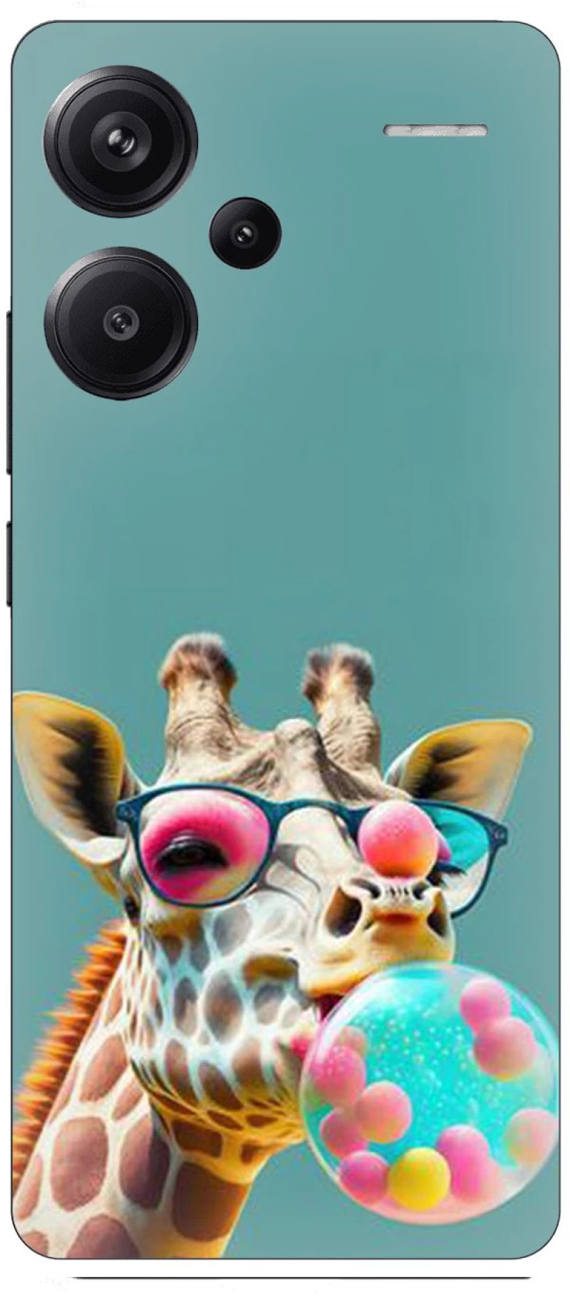 Colorful Giraffe Θήκη για Xiaomi Redmi Note 13 Pro Plus 5G