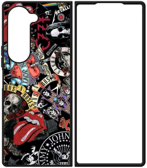 Rock Bands Θήκη για Samsung Galaxy Z Fold 6