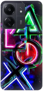 Gamer Symbols Silicone Case θήκη για Xiaomi Redmi 13C 5G