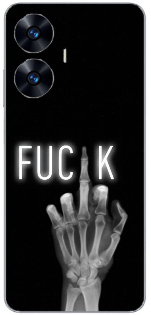 Middle Finger Θήκη για Realme C55