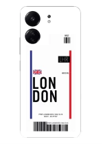 Travel To London Silicone Διαφανη θήκη για Xiaomi Poco C65