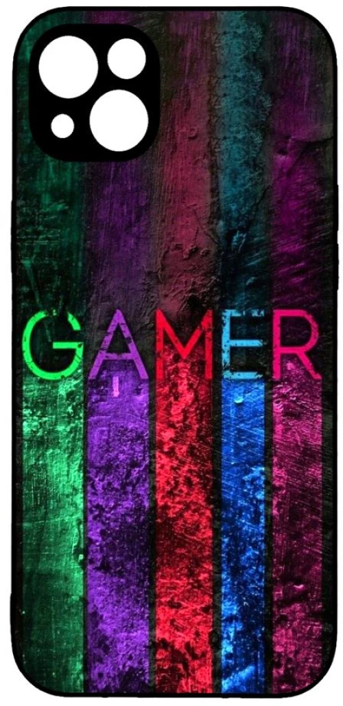 GAMER LINES Premium Protective Hard Case black Θήκη για iPhone 15 plus