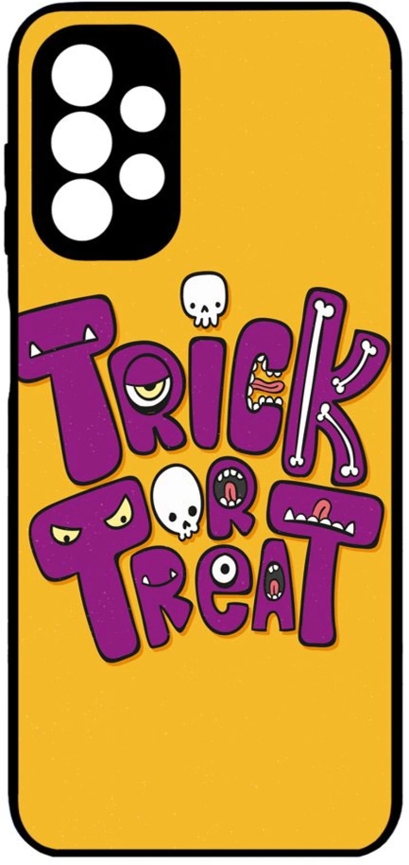 TRICK OR TREAT Premium Protective Hard Case black Θήκη για Samsung Galaxy A53 5G