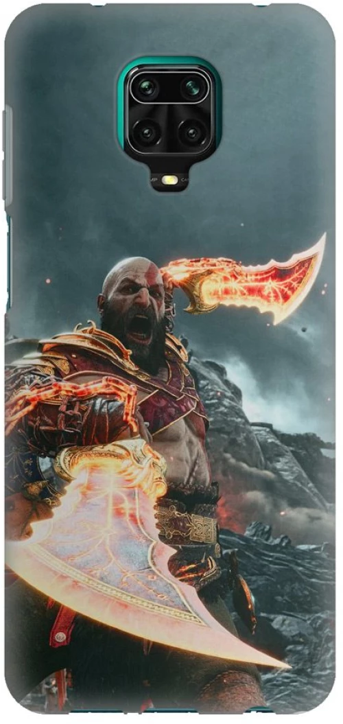 BLADE OF CHAOS Silicone case Θήκη για XIAOMI Redmi NOTE 9S / 9 Pro / 9 Pro Max