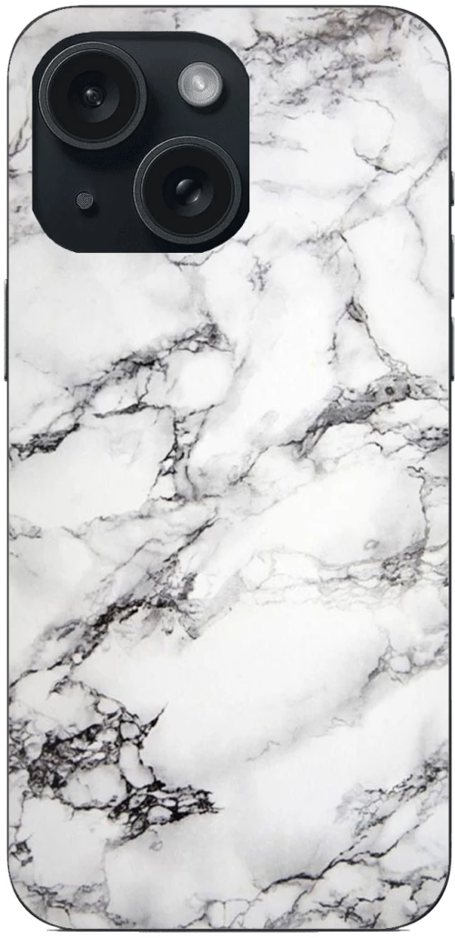 MARBLE WHITE Case Θήκη για iPhone 15