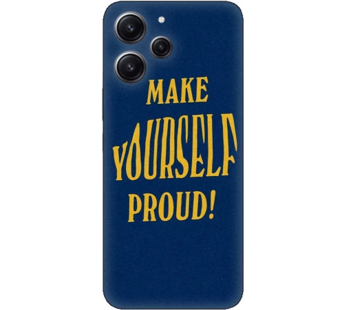 LOVE YOUR SELF Silicone case Θήκη για Xiaomi Redmi 12