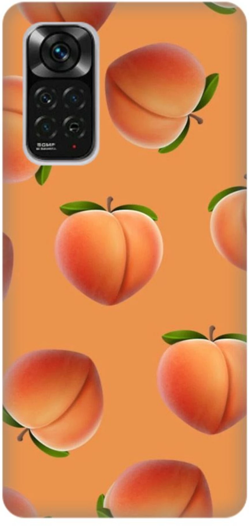 SUMMER PEACH Silicone case Θήκη για Xiaomi Redmi Note 11 Pro / Note 11 Pro 5G