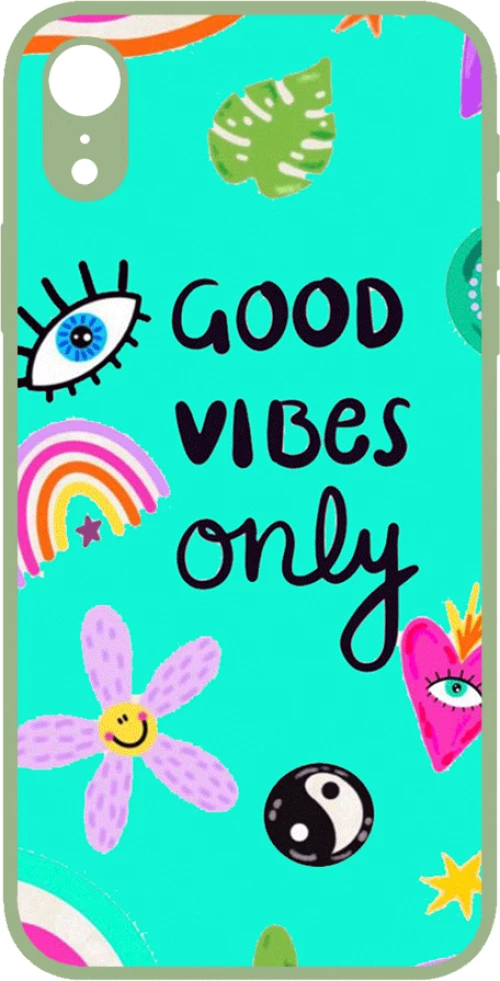 VIBES Premium Protective Hard Case green Θήκη για Iphone XR