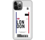 Travel To London Silicone Διαφανη Θήκη για iPhone 13 pro max