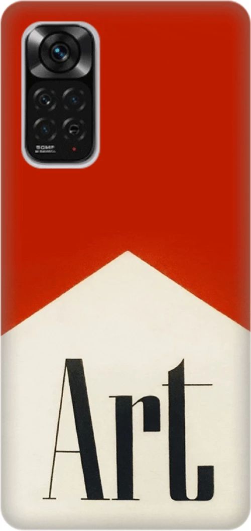 Art Silicone case Θήκη για Xiaomi Redmi Note 11 Pro / Note 11 Pro 5G red