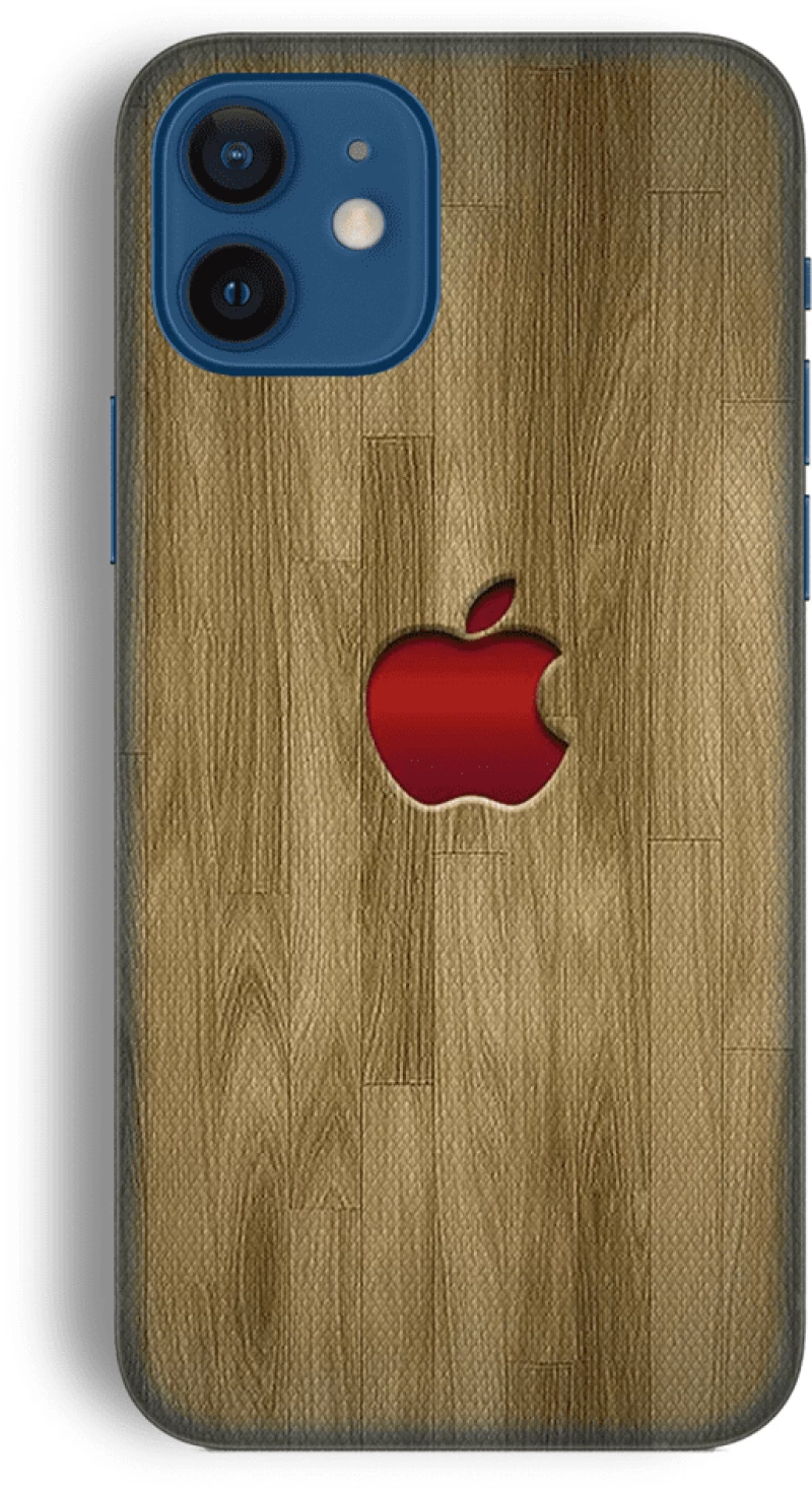 wood Silicone case Θήκη για iPhone 11