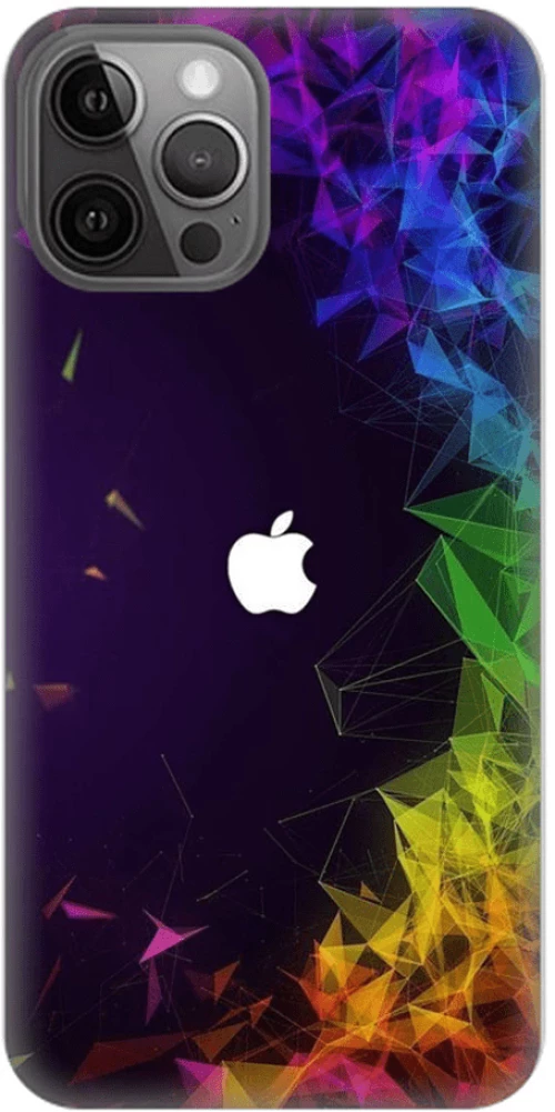 Colorful Geometric Silicone case Θήκη για iPhone 14 pro