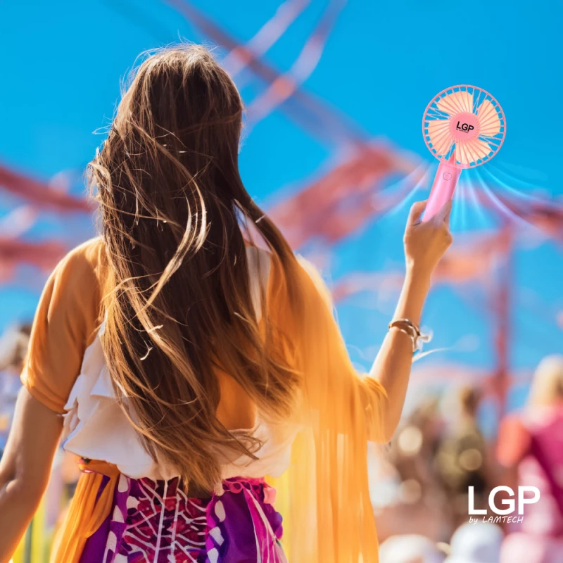 LGP HANDHELD MINI FAN PINK