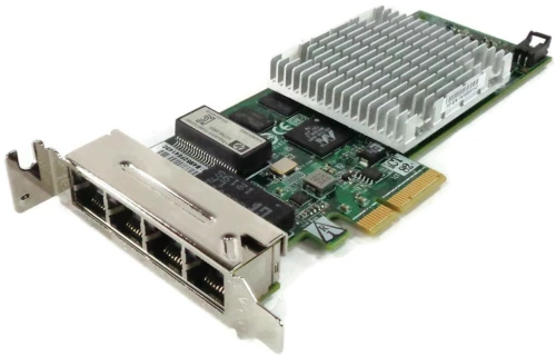 NIC SRV 1GB 4 PORT ETHERNET HP NC365T PCI-E LP
