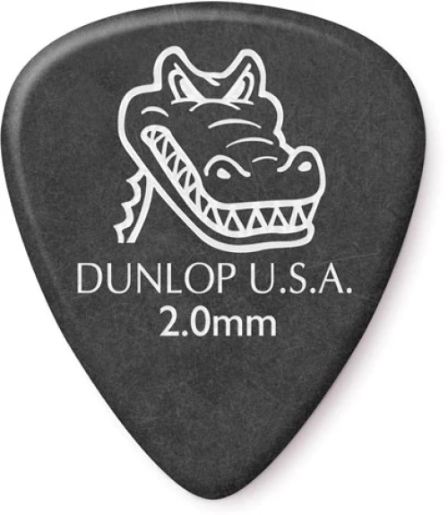 Dunlop 417R-2.00 - Πένα Gator Grip Grey 2.00mm