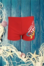 Παιδικό μαγιό boxer J12399 - ΚΟΚΚΙΝΟ
