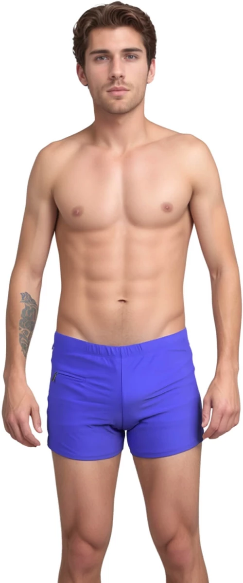 Ανδρικό μαγιό boxer L0536 - ΜΠΛΕ